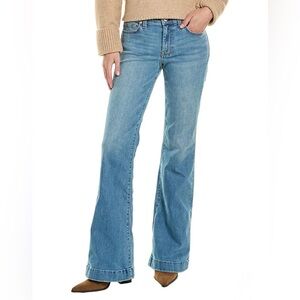 NEW 7 For All Mankind Dojo Original Trouser Antique White Wash Jeans